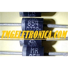854 - DIODO MR854 Switching FAST RECOVERY PWR RECTIFIER, MR 854 400V, 3.0 A Fast Recovery Power Rectifier - AXIAL 2Pin - MR854 Switching FAST RECOVERY PWR - 400V, 3A Power Rectifier